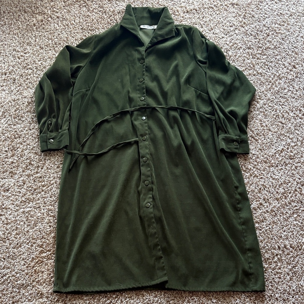 Selene Sport Olive Green Dress
